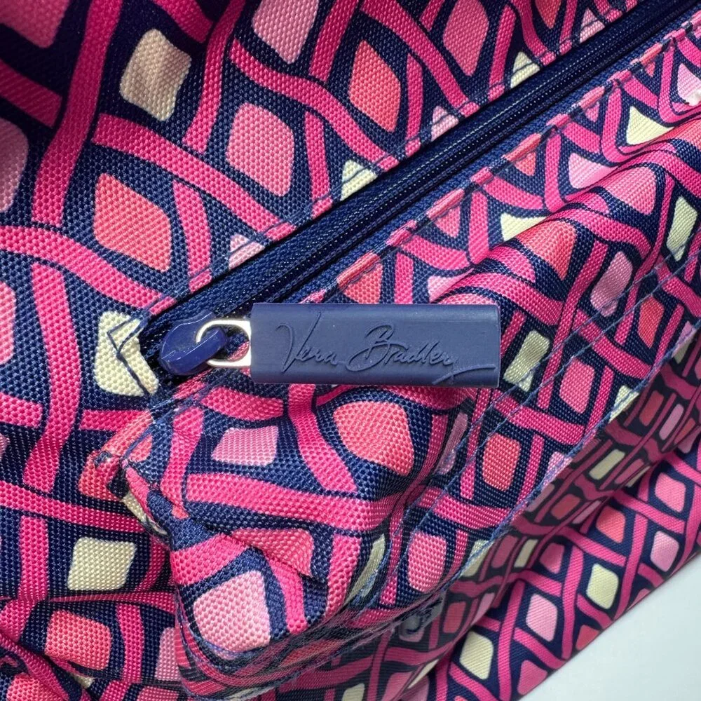 Vera Bradley Katalina Pink Diamond Grande Backpack - Picture 3 of 16